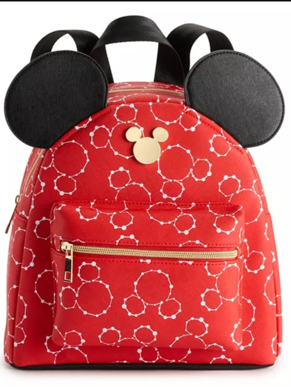 NWT! Disney Mickey Mouse Red Mini Backback with ears